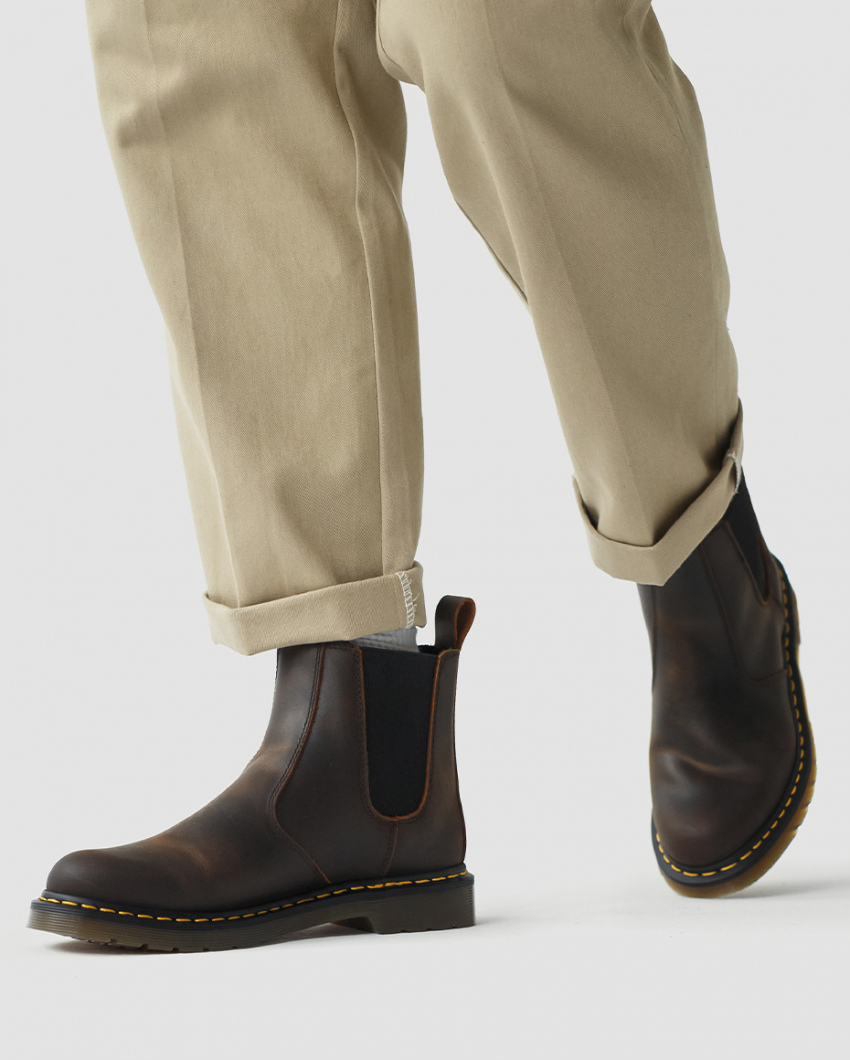 Ботинки муж. Harry Hatchet Chelsea dark brown