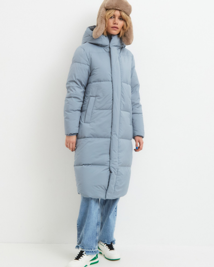 Пуховик жен. Harry Hatchet Keeper grey