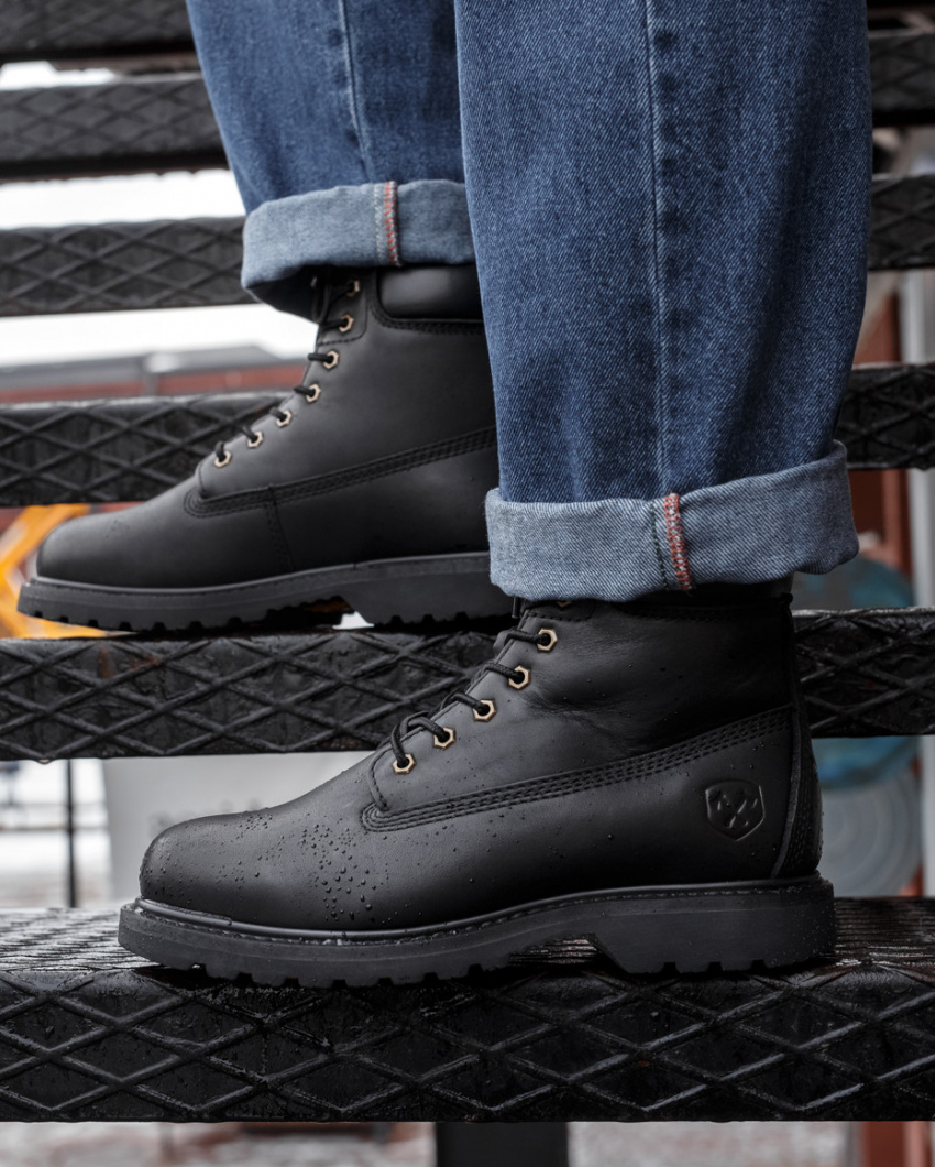 Ботинки муж. Harry Hatchet 5619 AW black